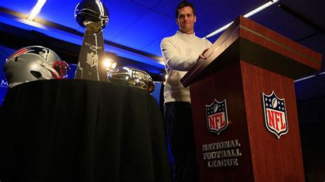 Tom Brady accepts MVP award