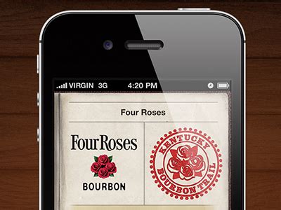 Bourbon Trail Passport Check in by Robby Davis on Dribbble