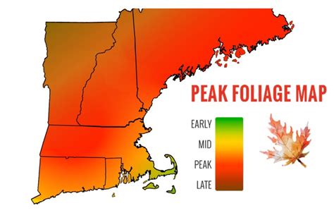 New England Fall Foliage Map 2021 : 2021 New England Fall Treasures : Wherever your leaf peeping ...