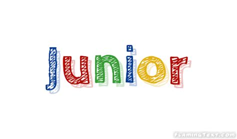 Junior Logo | Free Name Design Tool from Flaming Text