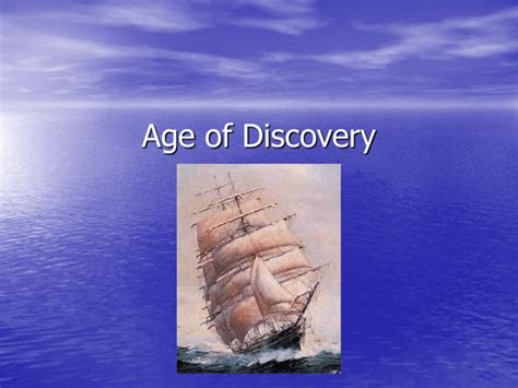 Age of Discovery powerpoint