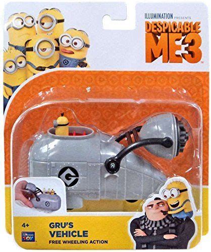 Despicable Me Gru's Vehicle with Minion Toy Figure - Walmart.com in ...