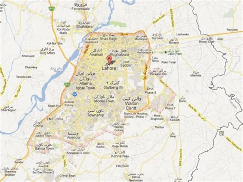 Lahore City and District Detail Map – Paki Mag