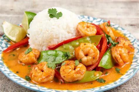 Thai Curry Shrimp | DebbieNet.com