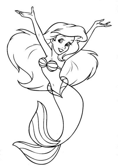 101 Little Mermaid Coloring Pages & Ariel Coloring Pages