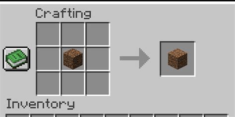 Coarse Dirt to Dirt - Minecraft Data Pack