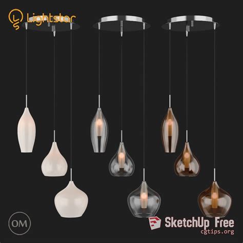 267 Ceiling Light Sketchup Model Free Download | Ceiling lights ...