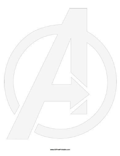 The Avengers Symbol Stencil - Visit to grab an amazing super hero shirt ...