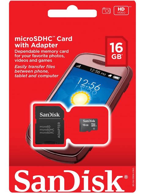 16GB SanDisk Memory Card Ghana | SanDisk microSDHC Memory Card