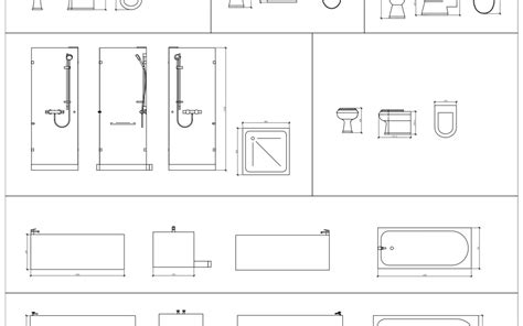 Bathroom Elevations Cad Blocks - Image to u