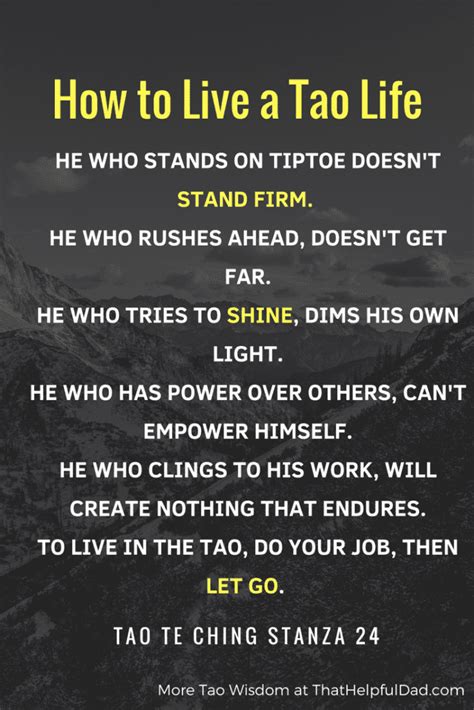 Tao Te Ching - Lao Tzu Quotes and Wisdom for Life | That Helpful Dad