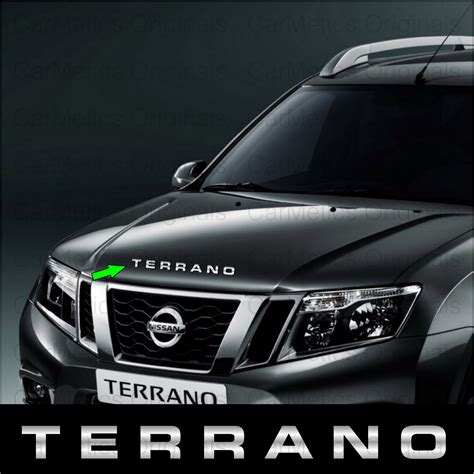 CarMetics Terrano 3D Letters (3D Stickers 3D Logo 3D Emblem for Nissan Terrano Accessories ...