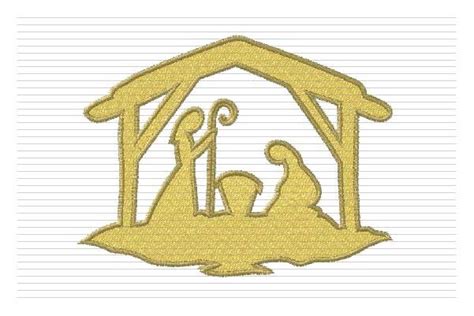 Christmas Nativity Embroidery File · Creative Fabrica