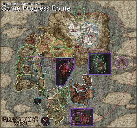 Elden Ring map suggested level for each area : r/Eldenring