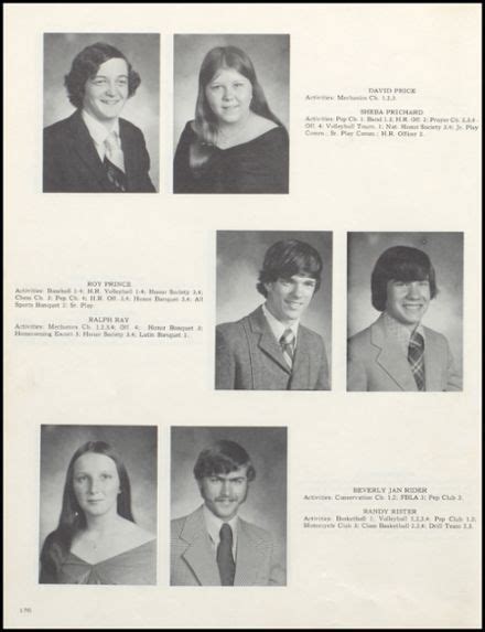 1975 Scott High School Yearbook | High school yearbook, School yearbook ...