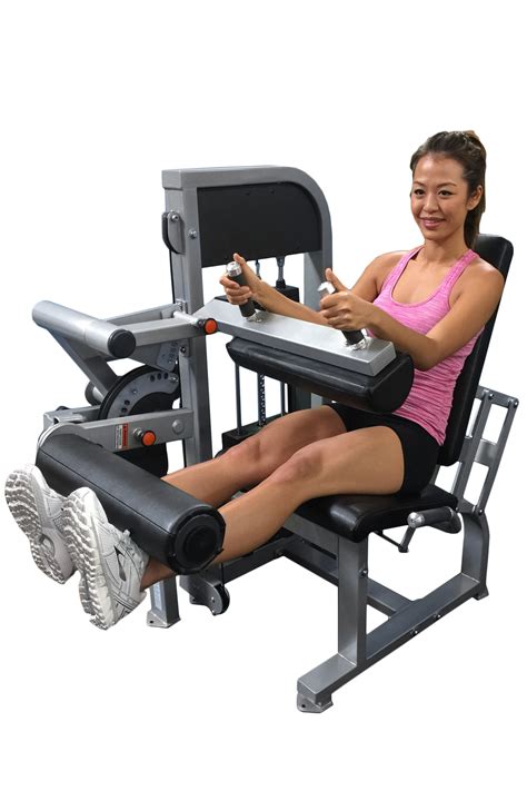 Leg Extension/Seated Leg Curl Combo - MD DUAL FUNCTION LINE – Weight Room Equipment | Bigger ...