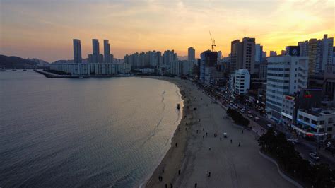 Gwangalli Beach, Busan, South Korea. : r/drones