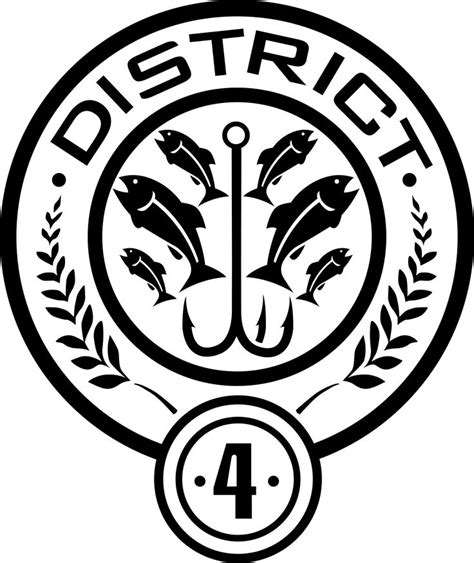 District 4 Seal | Hunger games logo, Hunger games stickers, Hunger ...