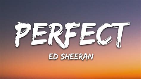 Ed Sheeran - Perfect | I Found a Love for Me (Lyrics) Chords - Chordify