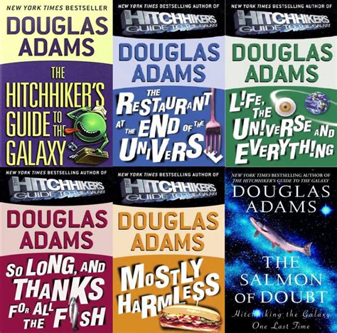 Hitchhiker's Guide to the Galaxy 1-6 MMP by Douglas Adams: New Mass Market Paperback | Lakeside ...