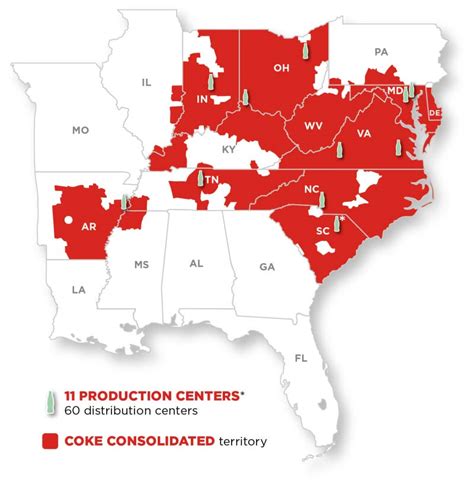 Coca Cola Bottling Plant Map