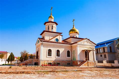 Saint Job Russian Orthodox Church, Urgench Editorial Photography - Image of christianity ...