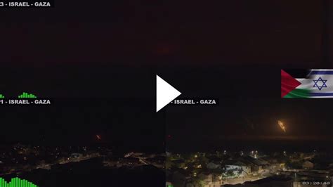 LIVE: Gaza - Israel War Coverage - View of Gaza Skyline : r/clips