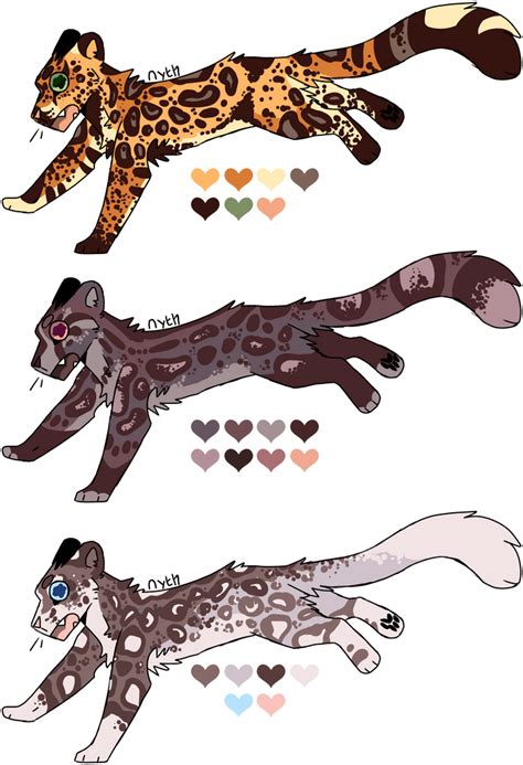 Leopard Adopts (2/3 OPEN) by Polarfleets on DeviantArt