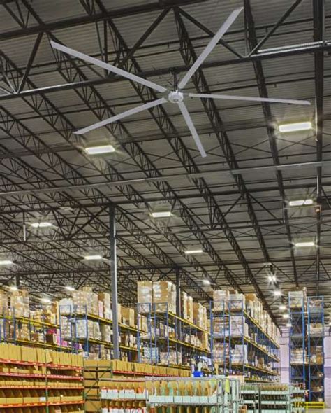 Industrial Warehouse Fans | Order HVLS Ceiling Fans for Warehouses ...