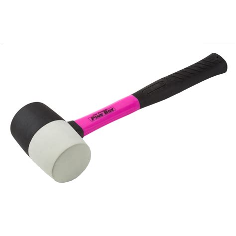 The Original Pink Box PINK 16-Ounce Rubber Mallet