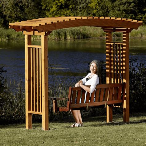 Garden Arbor with Swing | Shop Family Handyman – Family Handyman Shop