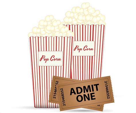 Movie Popcorn HD Wallpaper