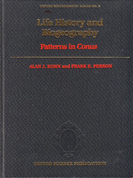 Life History and Biogeography - Patterns in Conus-Life Histo