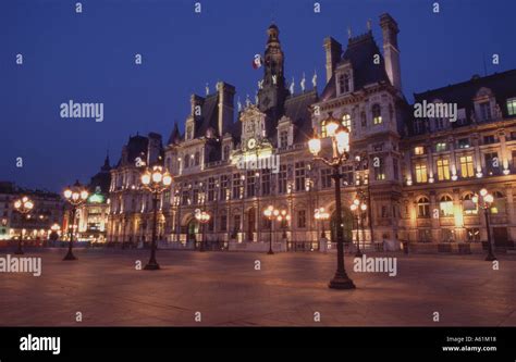 Paris Town Hall Stock Photo - Alamy