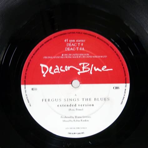 Yahoo!オークション - DEACON BLUE/FERGUS SINGS THE BLUES EXTENDED M...