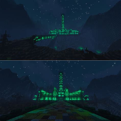 Minecraft Player Faithfully Recreates Minas Morgul Fortress from Lord of the Rings - TechEBlog