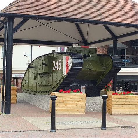 Mark IV World War I Tank – Ashford, England - Atlas Obscura