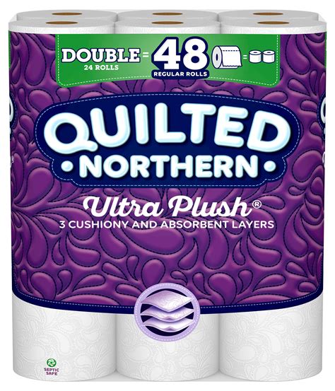 Quilted Northern Ultra Plush Toilet Paper, 24 Double Rolls - Walmart.com