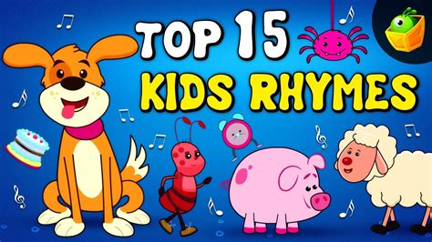 Top 15 Favourite Songs | Popular Collection Of Animated English Nursery Rhymes in HD For Kids ...