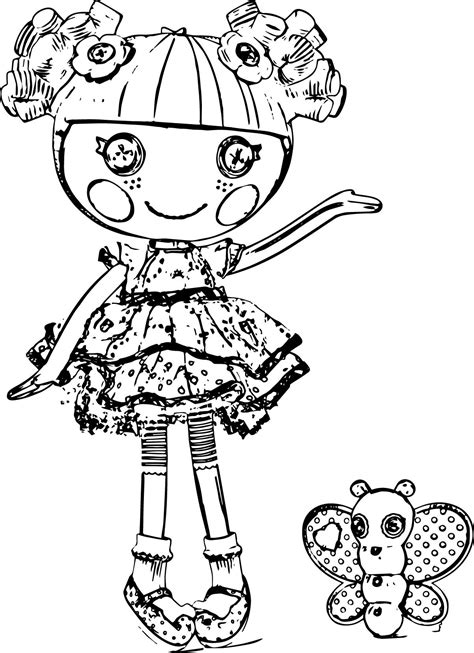 awesome Lalaloopsy Cartoon Coloring Pages Nick Jr Coloring Pages ...