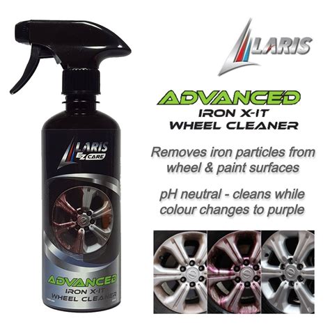 LARIS Advanced Iron X-IT Wheel Cleaner 500 ml Iron Remover pH Neutral | Shopee Malaysia