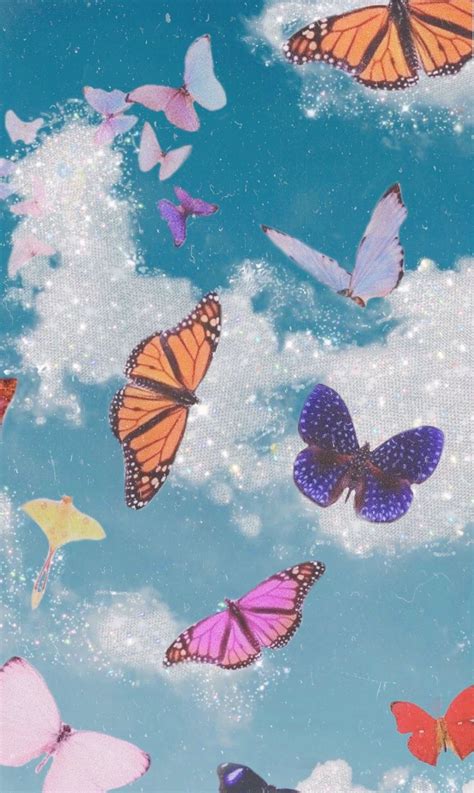 Butterfly Aesthetics Wallpapers - Wallpaper Cave