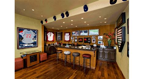 Sports Bar man cave | S's Man/Media Room | Pinterest