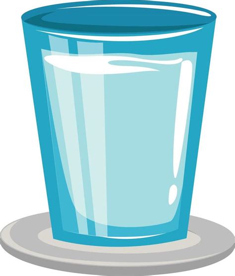 Glass with water illustration 2959155 Vector Art at Vecteezy