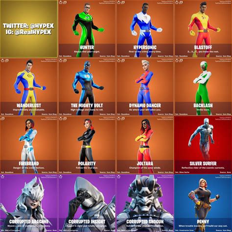 How much are the superhero skins in fortnite