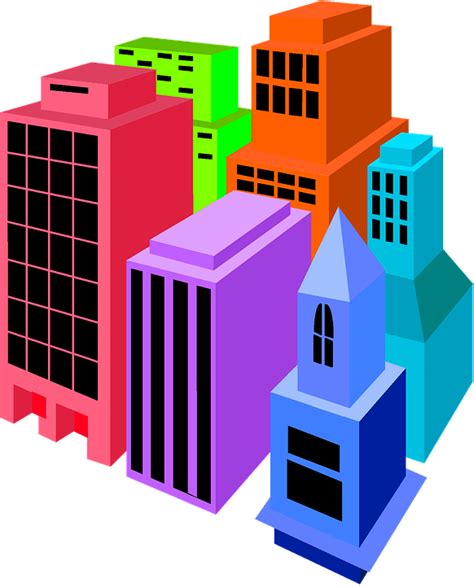 City Buildings Clipart | Free download on ClipArtMag