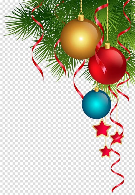 Ornaments Christmas Clipart Background