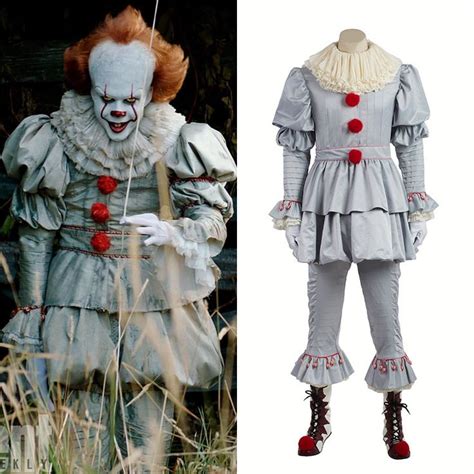 Stephen King's It Pennywise Cosplay Costume : Cosplaymade.com | Clown halloween costumes ...