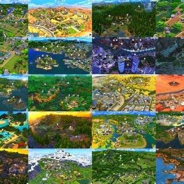 Map Replacements Update for 7/26 Patch - COMPLETE | 20th Century Plumbob | Sims 4 expansions ...