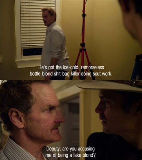 wynn duffy on Tumblr | Justified quotes, Justified tv show, Tv show quotes